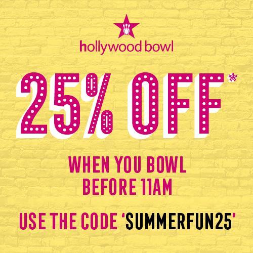 Summer Holiday Deals at Hollywood Bowl: Book Now!